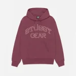 Stussy Felpa Con Cappuccio Gear Buccia Di Bue