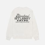 Stussy Pigmento tinto Ist Crew – Bianco