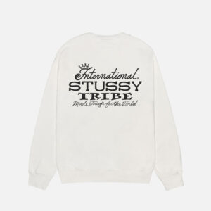 Stussy Pigmento tinto Ist Crew – Bianco