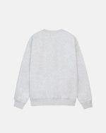 Stussy Giacca Lettere Pullover Grigio