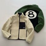 Stussy Giacca in Sherpa 8 Ball