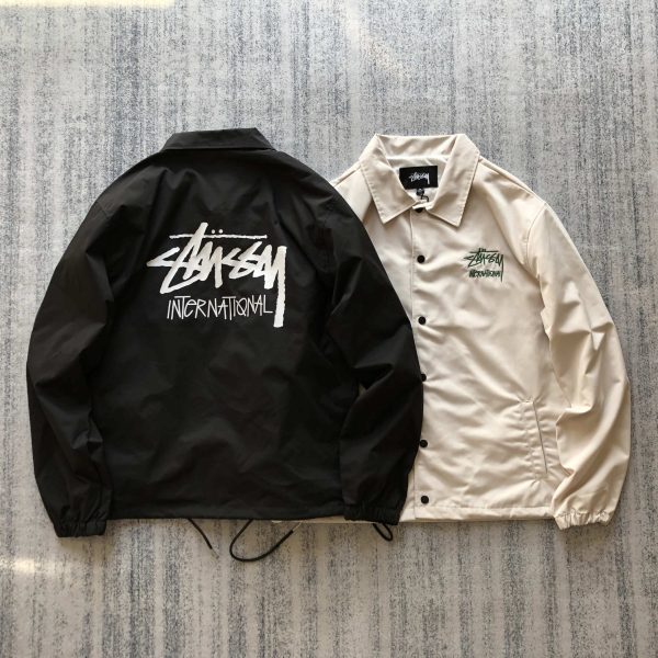 Stussy Giacca con logo Smooth Coach International