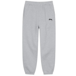 Stussy Pantaloni grigi con logo Stock